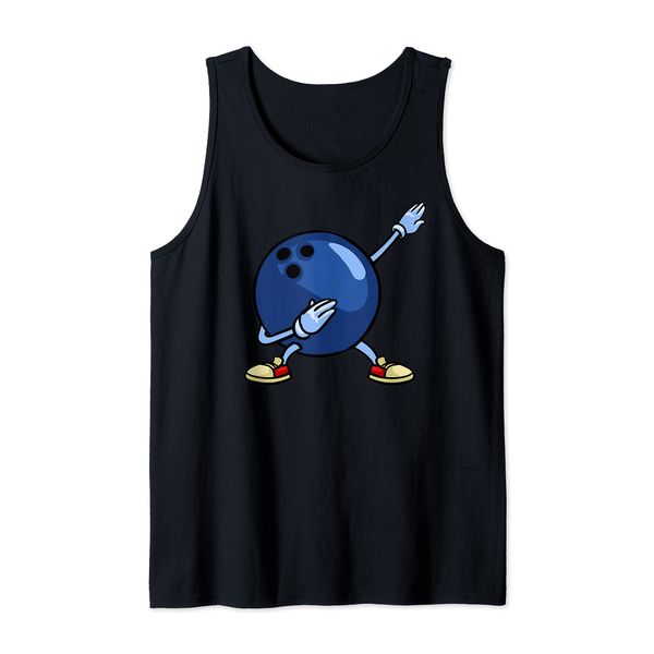 Bowling Ball Pin Mom Player Tank Top