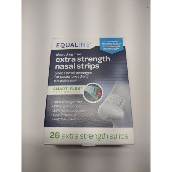 Equaline Extra Strength Nasal Strips, 26 Strips