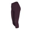 DeDavide 2 Stück Damen 3/4-Hose, Dunkellila, S