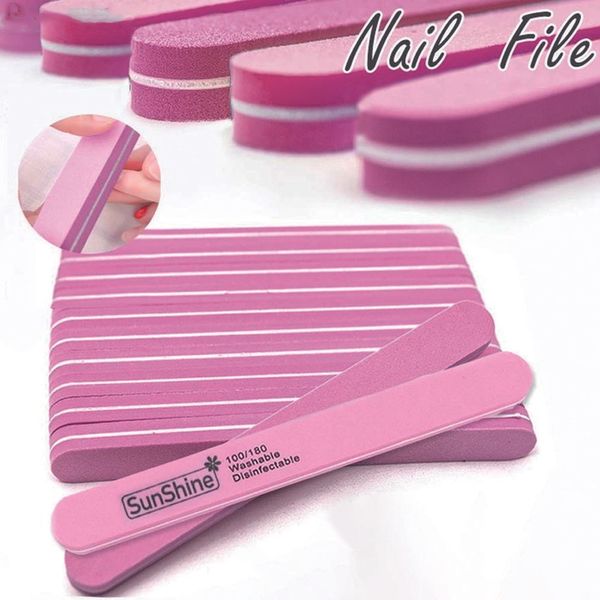 Sanding bar nail file buffer nail polishing the nail surface