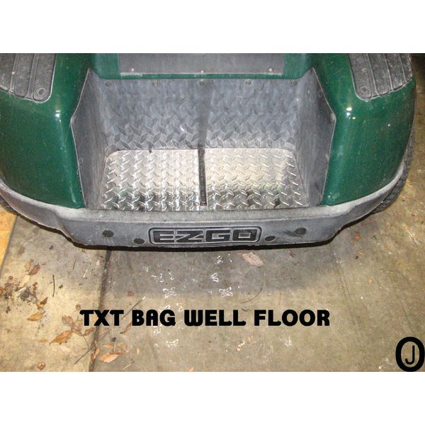 Ez-Go TXT Diamond Plate Bagwell Floor Cover