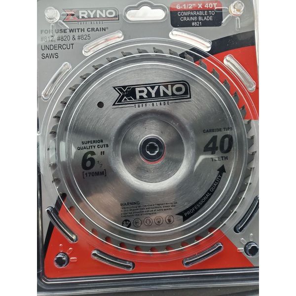 XRYNO Jamb Saw Blade 6-1/2" 170mm Compare to Crain Blade 821 For Saw 812 820 825