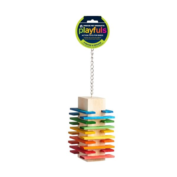 Prevue Pet Products Bodacious Bites Deco Destructable Bird Toy (60956)