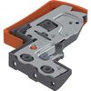 Blum Movento T51.7601 Coupling Set Right - Drawer Hardware - Metal - Side Mount - Orange