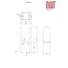 White Floor mounting kit to fit All"Elias" Vertical/Horizontal Column Radiators (Pair)