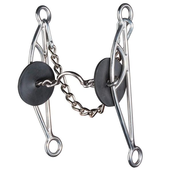 Pros Choice Greeley Twisted Low Port Bit Silver
