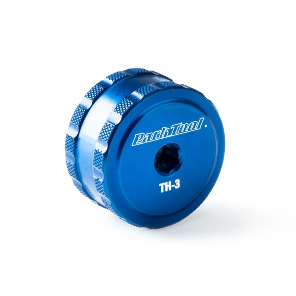 PARKTOOL Tap & Bit Driver, Maximum Compatible Tap Size: Square Side 0.2 inch (5 mm), Compatible Bit Size: 0.25 inches (6.3 mm) Hexagonal Diagonal Side TH-3