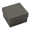 boxdisplays 1 x Black Linen Watch/Bracelet Box - Pillow Insert