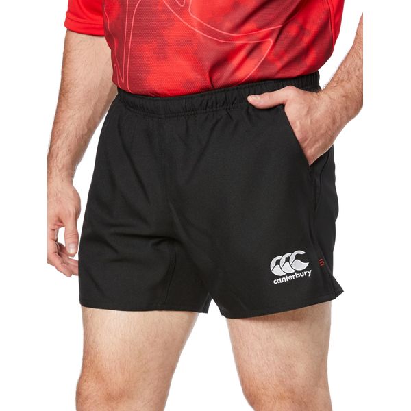 Canterbury RG23723 Men's Rugby Shorts, 19_Black