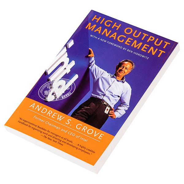 格鲁夫给经理人的*一课 英文原版 High Output Management  Vintage Books  Andrew Grove