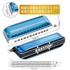 EAST TOP Harmonica Chromatic Harmonica 12 Holes 48 Tone C Blues Harmonica Beginners Experts Children Studying Practice (EAP-12)