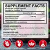 Beet Root Capsules 1300mg - Beetroot Supplement for Healthy Circulation, Energy