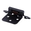 20pcs Kitchen Cabinet Hinges Overlay Self Closing Face Mount Cupboard Door Hinge