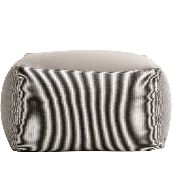 Beads Cushion Cover Damper Throw Pillow Case Sofa Cover Solid Cotton (Striped, S(55*55cm)