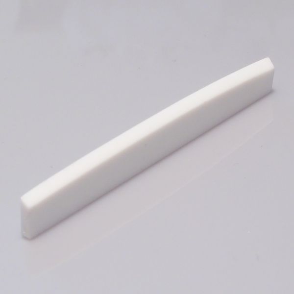 Acoustic guitar saddle white 64.3mm