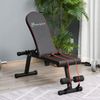 Foldable Sit Up Dumbbell Bench Adjustable Multi Exercise with Rope for Home