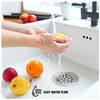 Everflow Stainless Steel Duplex Sink Strainer