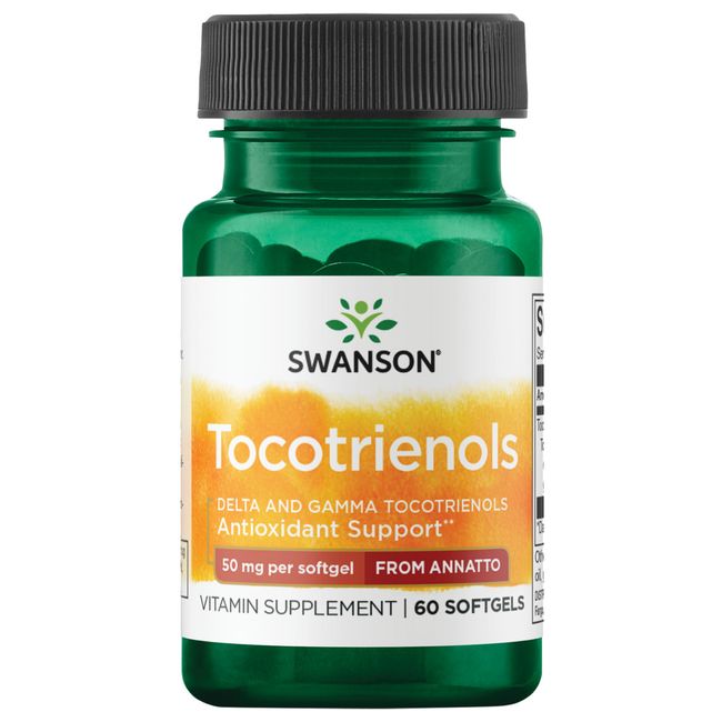 Swanson Deltagold Tocotrienols - Annatto Tocotrienols Supporting Healthy Chol...