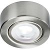 Knightsbridge 230V LED Under Cabinet Light with Adjustable CCT - Brushed Chrome, CABCTBC