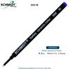 Schmidt 6 Pack - Blue 888 Medium Rollerball Refill