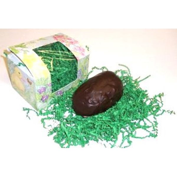 Scott's Cakes 1 Pound Coconut Cream Center Filled Easter Egg Covered in Dark Chocolate