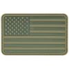Max Fuchs Men's Velcro Patch "USA" OD Green 3D Size: 8 X 5 Cm