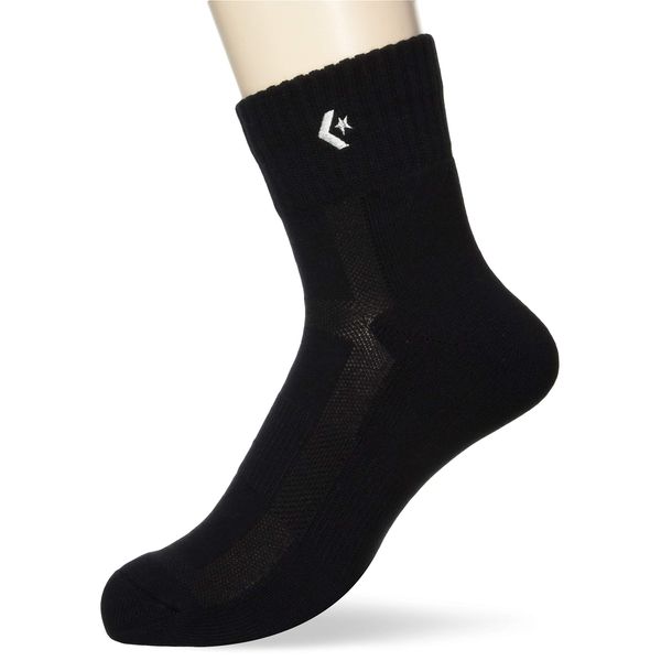 Converse CB16006 Basketball Socks, Game/Practice Socks, Ankle Socks - blk