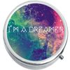 I'm A Dreamer Medicine Vitamin Compact Pill Box