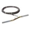 Silverline Tools 966815 4.75 m Drain Auger with Sliding Crank Handle - Grey