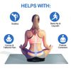 SnugPad Premium Memory Foam Seat Cushion, for Sciatica Tailbone Back Pain Rel...