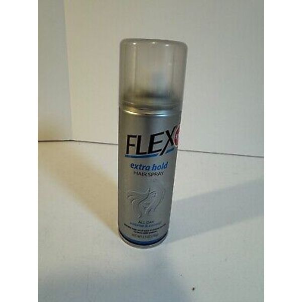 Flex Extra Strong Hold Hair Spray 2.5oz(70g)-All Day Volume & Control-NEW-SHIP24