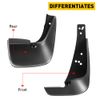 4 PCS FRONT+REAR SPLASH GUARDS MUD FLAPS Fender SET For Toyota Corolla 2002-2005