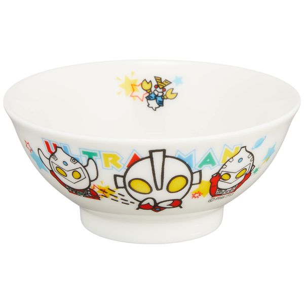 Kim Jo Pottery Ultraman Rice Bowl, New Shape, White