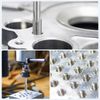 sourcing map Straight Flute Screw Taps NPT 1/16-27 2B Thread HSS6542 Machine Threading Milling Tap Tapping Tools, 3.94" Extra Long