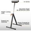 Roller Miter Saw Support Stand 2 Pc Pack Folding Tool Table Workbench Adjustable