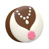 SpinningLeaf Bride & Groom Sandwich Cookie Chocolate Candy Mold
