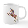 CafePress Prismatic Rainbow Unicorn Mugs 20 oz Ceramic Mega Mug