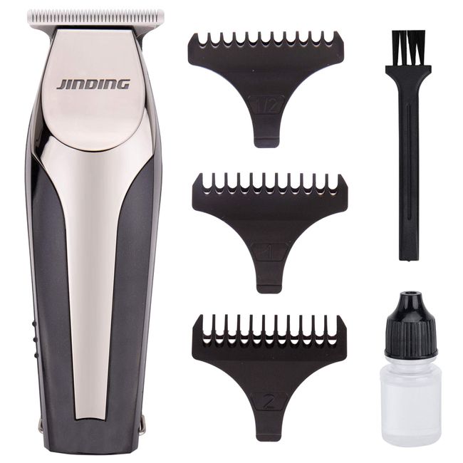 St. Mege Hair Clippers Barber Accessories Grooming Waterproof Rechargeable Cordless Close Cutting T-Blade Trimmer Hair Clippers for Men 0mm Bald head Clipper