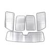 Front Windshield & Sides SunShade Visor Cover SET For Hummer EV 2022-2025 5PCS