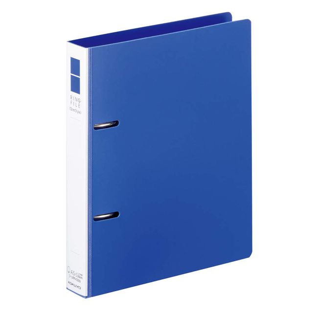 Kokuyo File Ring File Slim Style PP Sheet Cover A5 220 Sheets Blue F-URF432B