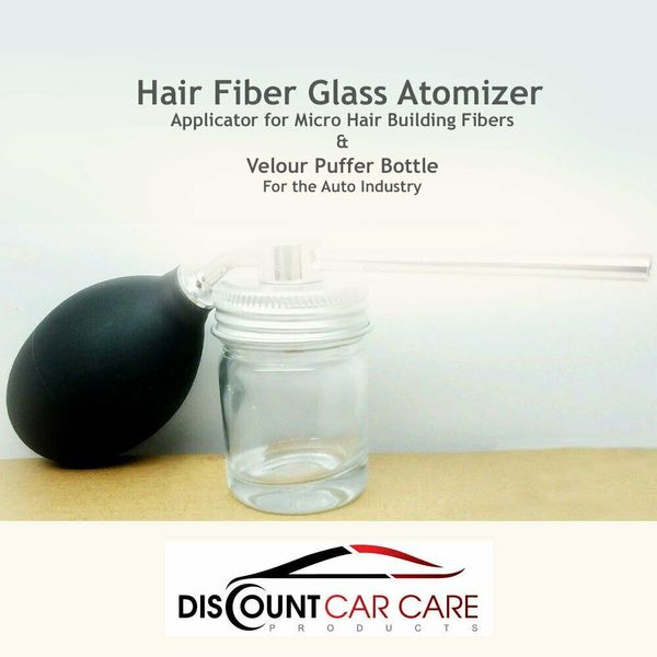 Hair Fiber Glass Atomizer - Applicator for Micro Hair Building Fibers