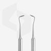STALEKS PRO Double-Ended Curette Podo 10 Type 1 Pedicure Tool - Pack of 1 - Model PP-10/1