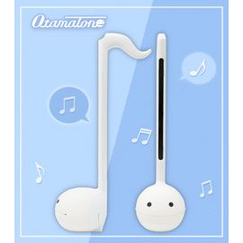 Otamatone Deluxe [English Manual] Electronic Musical Instrument Synthesizer  from Japan by Cube/Maywa Denki, White in Saudi Arabia