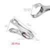 HLIWS Towel Clip-30 pcs Windproof Clips,Stainless Steel Beach Towel Clips,for Lounge Cruise Pool Boat Blanket Keep Your Towel from Blowing Away(5 * 3cm)