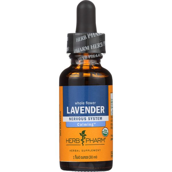 HERB Pharm Organic Lavender Extract, 1 FZ