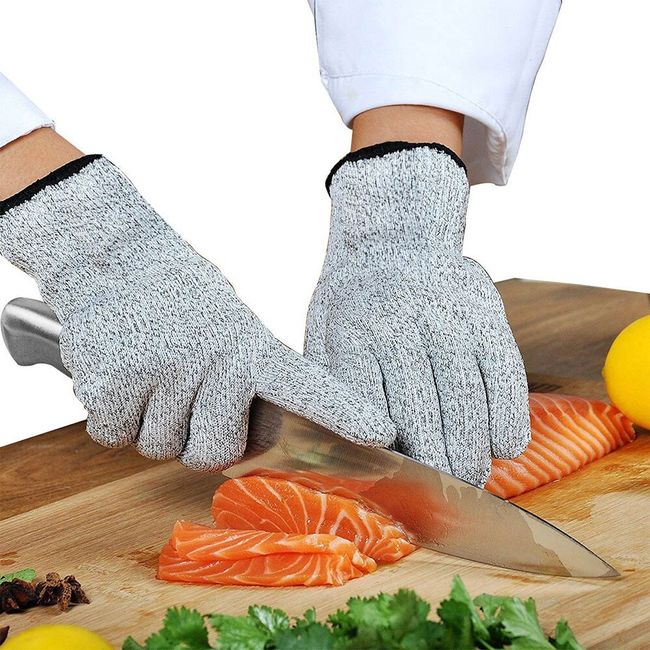 Cut Resistant Fishing Gloves Breathable Protection Safety Anti Cut Gloves  Outdoor Fish Meat Knife Cutting Tackle Assist