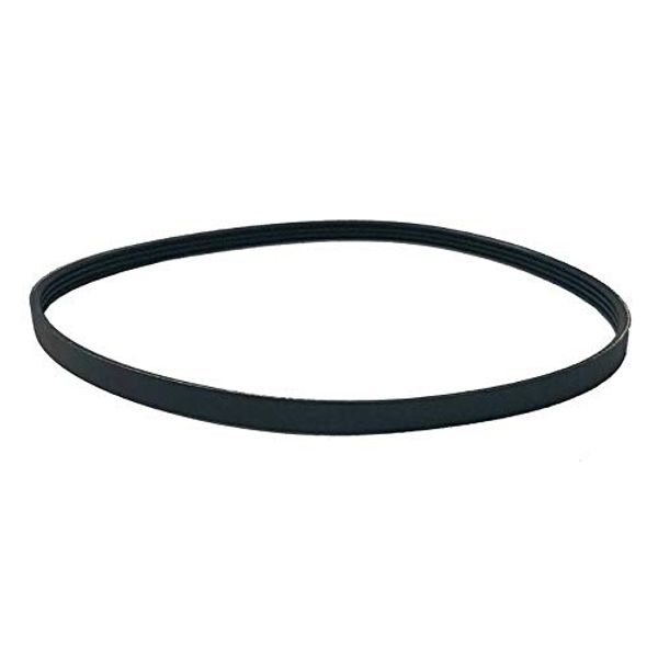 HASMX Drive Belt Replacement Belt for Rikon Band Saw Models 10-320, 10-321, 10-325, RK14CS Replaces Part Numbers C10-995, P10-320-87, 24" Internal Length Band Saw Drive Belt, 4 Rib, Black (1-Pack)