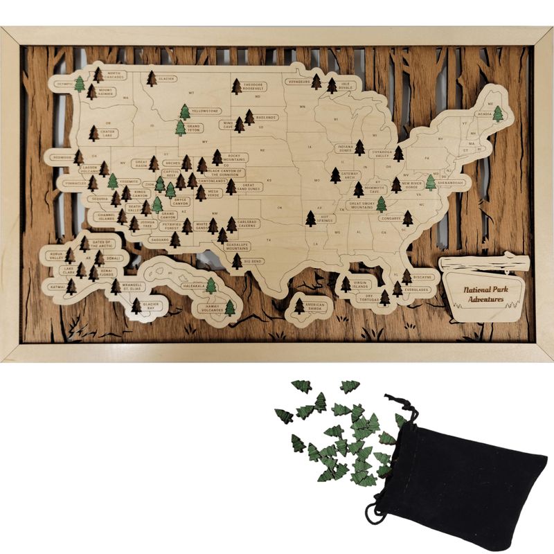 70 Replacement Trees for National Parks Map. Only fits Livin Harmony ...