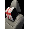 Georgia Flag Headrest Neck Support Pillow with Memory Foam (2pack)