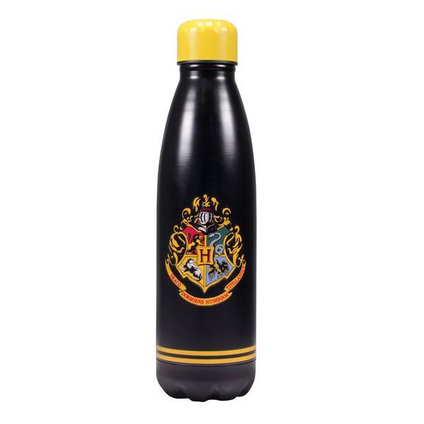 Harry Potter - Water Bottles - Harry Potter Metal Water Bottle - Hogwarts Crest